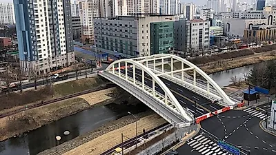 안양 동서 잇는 안양천 횡단교량『서로교』28일 개통