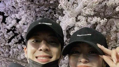 한예슬, 10살 연하 류성재와 꽃놀이 데이트 근황