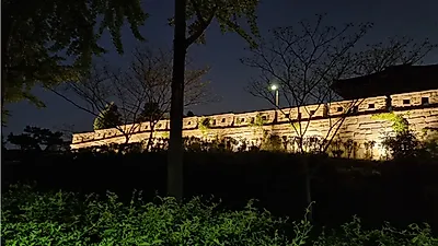 인천월미공원, 전통과 현대가 어우러진 빛의 공간으로 탈바꿈!