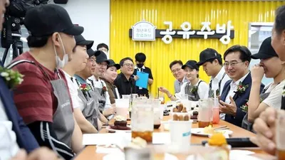 경기 청년푸드창업허브 개장‥김동연 “경기도를 기회의 수도로 만들겠다”