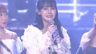 '갑질 논란' 노제, '스우파' 콘서트에서 오열