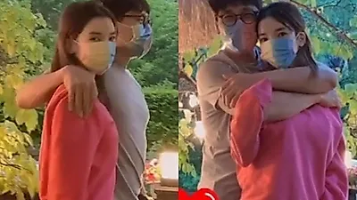 두번째 아내 인민정과 달달 포옹한 김동성 근황