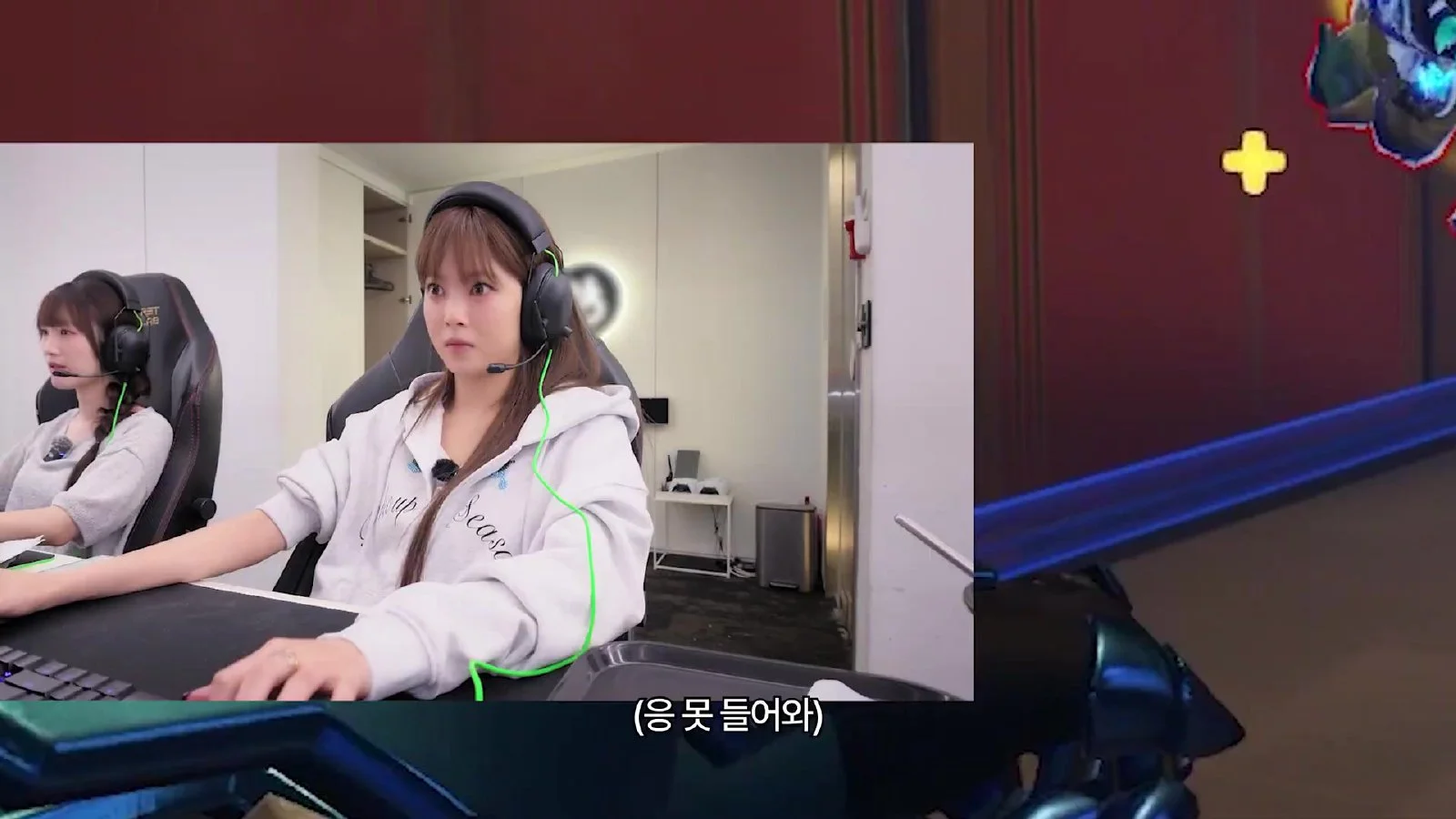 르세라핌, PC방 찾은 이유? 게임 스트리머와 '오버워치' 한판 승부
