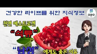 천연 에스트로겐 '석류'가 남성에게도 좋은 이유(+효능,부작용)