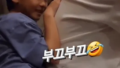 이동국 아들 대박이, 손흥민 실물 보더니…