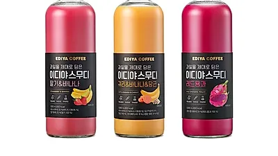이디야커피, 한 끼 식사 대용으로 좋은 과일 스무디 3종 출시