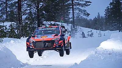 현대자동차 월드랠리팀, 2021 WRC 북극 랠리 우승