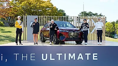 BMW 레이디스 챔피언십 2021 공식 포토콜 행사 진행 새창으로 읽기