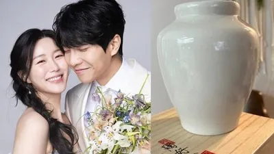 이승기♥이다인 부부의 결혼 답례품 '화병'...어떤 의미?
