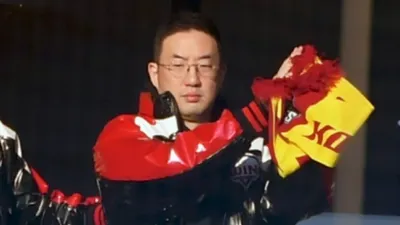 LG 구광모 회장, 야구장 현장 모습 공개 '이것'도 했다고? 