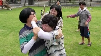 유재석, 김원훈 무리수 개그에 폭발…하하·주우재가