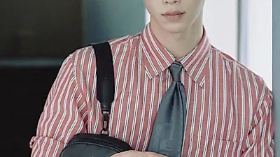 서강준, 몽블랑 화보 속 날렵해진 턱선