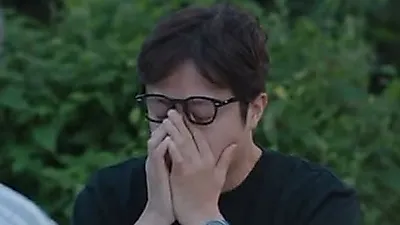 옥상으로 도망쳤던 아들, '빵점 아빠' 부른 전민기