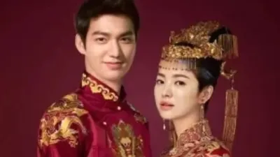 송혜교, 이민호와 결혼설? 중국 혼례복 사진까지 