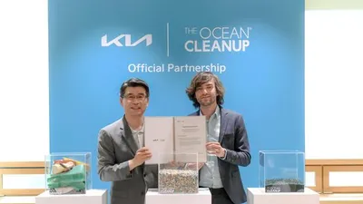 기아, ‘오션클린업(The Ocean Cleanup) ’과 글로벌 파트너십 공식 체결