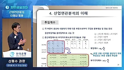 "관세 정책이 고용에 미치는 파급효과 계산 가능"…산업연관표의 힘
