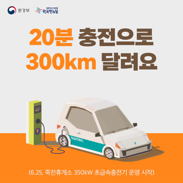 [카드뉴스] 20분 충전으로 300km 달려요