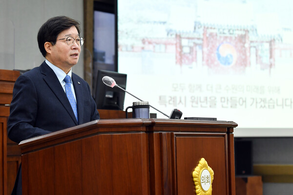 염태영 시장, “수원특례시 권한 확보에 총력 기울이겠다”
