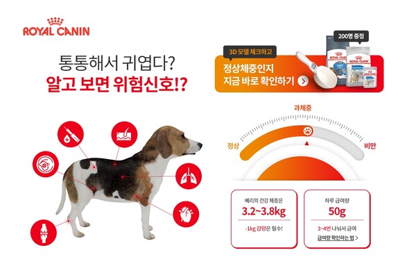 로얄캐닌코리아, ‘2022 반려동물 체중관리 캠페인’ 진행