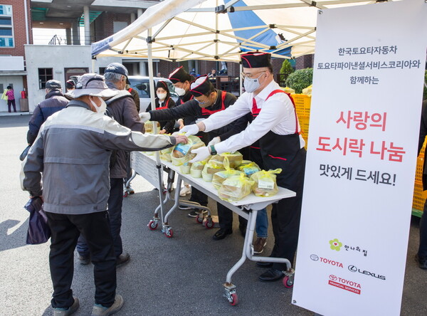 한국토요타자동차, 사회 취약계층 지원을 위한 기부금 1억원 전달