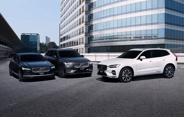 볼보자동차 신형 XC90, S90, XC60 리차지 플러그인 하이브리드