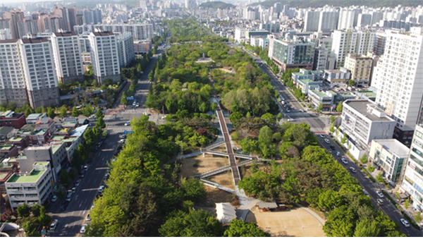 인천 ‘중앙공원’ 보행육교 확대된다