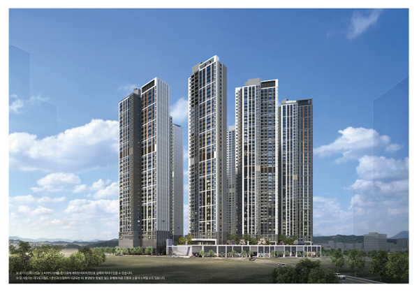 현대건설, ‘힐스테이트 대명 센트럴 2차’ 분양 2,332세대 힐스테이트 브랜드 타운의 완성