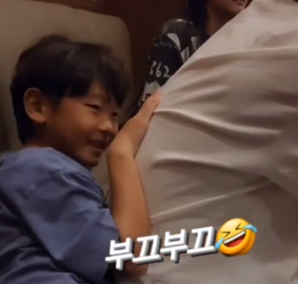 이동국 아들 대박이, 손흥민 실물 보더니…