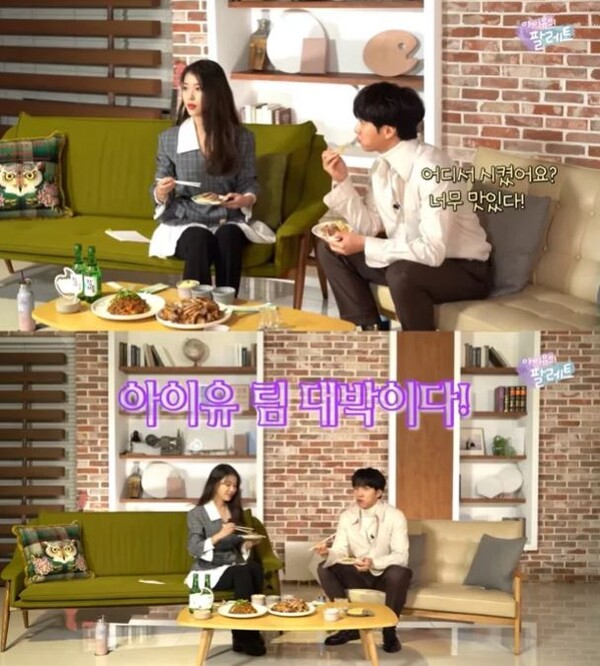 아이유 팔레트