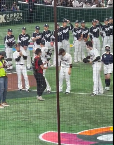 [WBC] 한일전 4-13 대참사, 오타니가 한국 대표팀에 보인 반응