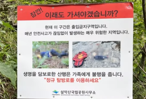 설악산 국립공원, 현재 난리난 이유 "이래도 갈래?"