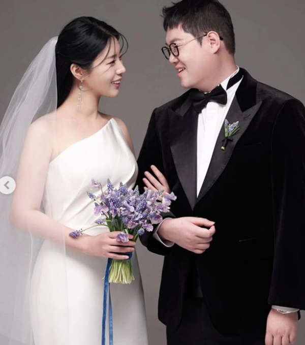 감스트♥뚜밥, 웨딩사진 공개 "세금 더 내라" 